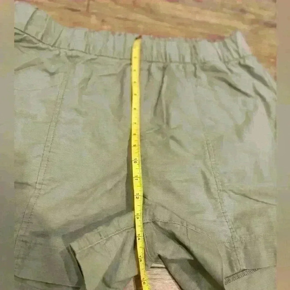 Signature by Levi Strauss Women’s pull on casual elastic waist sage shorts XXL - Picture 3 of 9